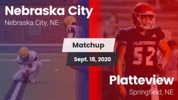 Matchup: Nebraska City High vs. Platteview  2020