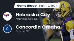 Recap: Nebraska City  vs. Concordia Omaha 2021