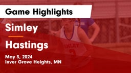 Simley  vs Hastings  Game Highlights - May 3, 2024