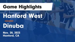 Hanford West  vs Dinuba  Game Highlights - Nov. 28, 2023