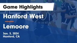 Hanford West  vs Lemoore  Game Highlights - Jan. 3, 2024