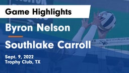Byron Nelson  vs Southlake Carroll  Game Highlights - Sept. 9, 2022