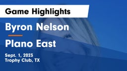 Byron Nelson  vs Plano East  Game Highlights - Sept. 1, 2023