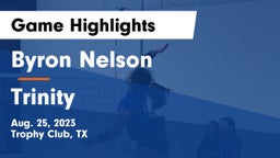 Byron Nelson  vs Trinity Game Highlights - Aug. 25, 2023