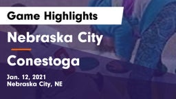 Nebraska City  vs Conestoga  Game Highlights - Jan. 12, 2021