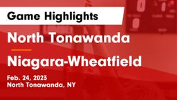 North Tonawanda  vs Niagara-Wheatfield  Game Highlights - Feb. 24, 2023