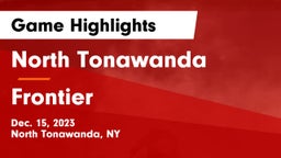 North Tonawanda  vs Frontier  Game Highlights - Dec. 15, 2023