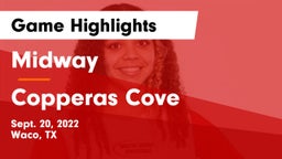Midway  vs Copperas Cove  Game Highlights - Sept. 20, 2022