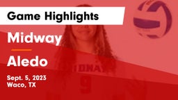 Midway  vs Aledo  Game Highlights - Sept. 5, 2023