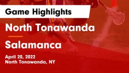 North Tonawanda  vs Salamanca  Game Highlights - April 20, 2022