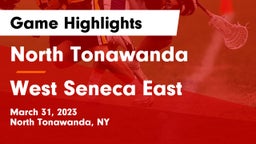 North Tonawanda  vs West Seneca East  Game Highlights - March 31, 2023
