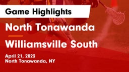 North Tonawanda  vs Williamsville South  Game Highlights - April 21, 2023