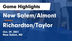 New Salem/Almont vs Richardton/Taylor  Game Highlights - Oct. 29, 2021