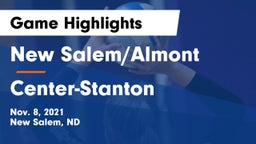 New Salem/Almont vs Center-Stanton  Game Highlights - Nov. 8, 2021
