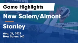 New Salem/Almont vs Stanley  Game Highlights - Aug. 26, 2023