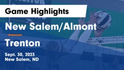 New Salem/Almont vs Trenton  Game Highlights - Sept. 30, 2023