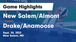 New Salem/Almont vs Drake/Anamoose  Game Highlights - Sept. 30, 2023