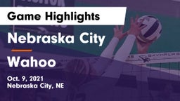 Nebraska City  vs Wahoo Game Highlights - Oct. 9, 2021