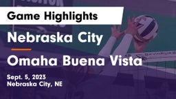 Nebraska City  vs Omaha Buena Vista  Game Highlights - Sept. 5, 2023