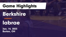 Berkshire  vs labrae Game Highlights - Jan. 14, 2023