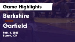 Berkshire  vs Garfield  Game Highlights - Feb. 8, 2023