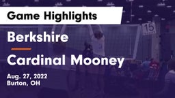 Berkshire  vs Cardinal Mooney  Game Highlights - Aug. 27, 2022