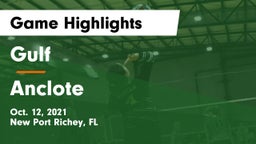 Gulf  vs Anclote  Game Highlights - Oct. 12, 2021