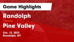 Randolph  vs Pine Valley Game Highlights - Oct. 12, 2023