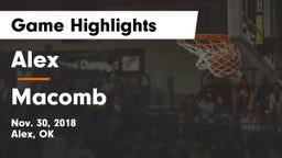 Alex  vs Macomb Game Highlights - Nov. 30, 2018