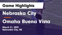 Nebraska City  vs Omaha Buena Vista  Game Highlights - March 21, 2023