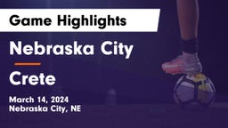 Nebraska City  vs Crete  Game Highlights - March 14, 2024