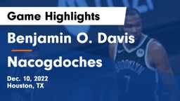 Benjamin O. Davis  vs Nacogdoches  Game Highlights - Dec. 10, 2022