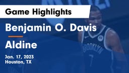 Benjamin O. Davis  vs Aldine  Game Highlights - Jan. 17, 2023