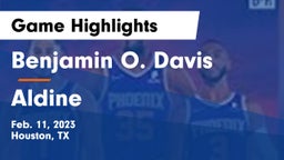 Benjamin O. Davis  vs Aldine  Game Highlights - Feb. 11, 2023