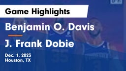 Benjamin O. Davis  vs J. Frank Dobie  Game Highlights - Dec. 1, 2023