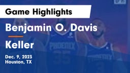 Benjamin O. Davis  vs Keller  Game Highlights - Dec. 9, 2023