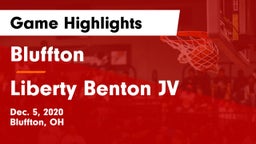 Bluffton  vs Liberty Benton JV Game Highlights - Dec. 5, 2020