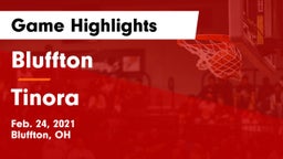 Bluffton  vs Tinora  Game Highlights - Feb. 24, 2021