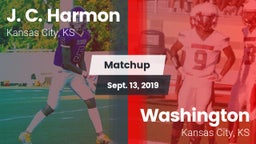 Matchup: J. C. Harmon High vs. Washington  2019