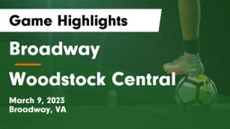 Broadway  vs Woodstock Central  Game Highlights - March 9, 2023