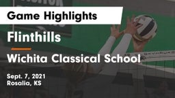 Flinthills  vs Wichita Classical School Game Highlights - Sept. 7, 2021