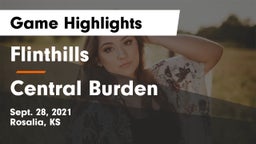 Flinthills  vs Central Burden Game Highlights - Sept. 28, 2021