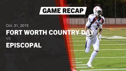 Recap: Fort Worth Country Day  vs. Episcopal High 2015