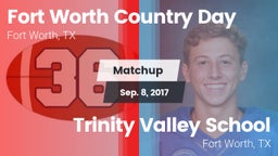 Matchup: Fort Worth Country vs. Trinity Valley School 2017