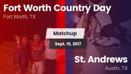Matchup: Fort Worth Country vs. St. Andrews  2017