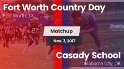 Matchup: Fort Worth Country vs. Casady School 2017