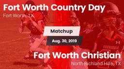 Matchup: Fort Worth Country vs. Fort Worth Christian  2019