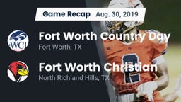 Recap: Fort Worth Country Day  vs. Fort Worth Christian  2019