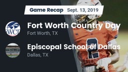 Recap: Fort Worth Country Day  vs. Episcopal School of Dallas 2019