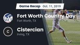 Recap: Fort Worth Country Day  vs. Cistercian  2019